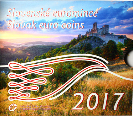 Slowakei Kursmuenzen 2017 3,88 Euro im Folder 