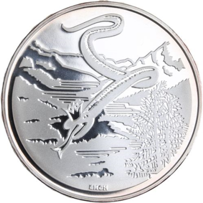 Schweiz-20 Franken-1995-AGpp-Schlange-RS