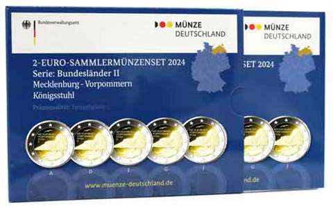 Deutschland-5x2Euro-2024-PP-Königsstuhl-Folder