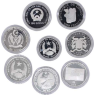 Mix-8xWerte-AGpp-Die Silber Elefanten-VS