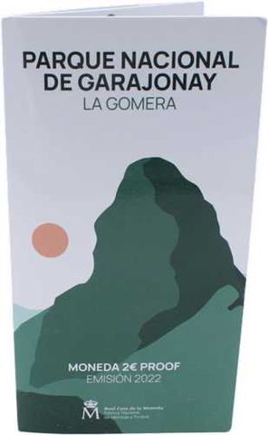 Spanien-2Euro-2022-PP-Garajonay-Coincard