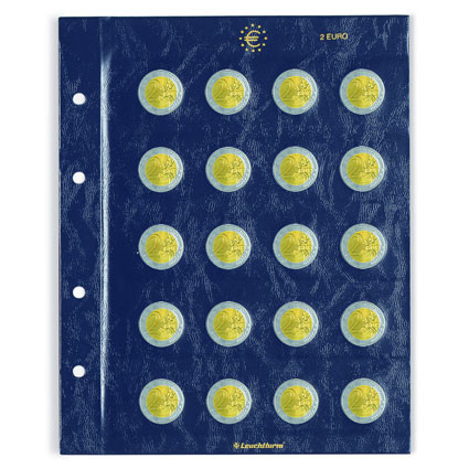 312494 - Münzenblätter VISTA für 2 Euro Münzen