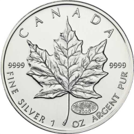 Kanada 5 Dollars 2000 Stgl. Maple Leaf - Privy Millenium I