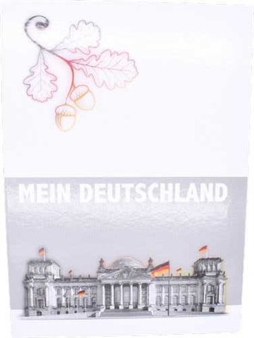 Deutschland-16xMedaille-AgPP-Mein Deutschland-Buch front