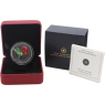 Kanada-25Cent-2007-AGstgl-Farbe-Hummingbird-Etui