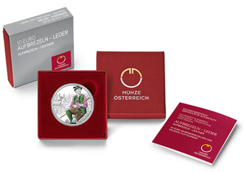 Österreich-10Euro-2025-PPAg-Aufbrezeln–Leder-RS1