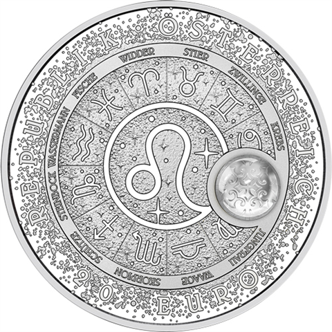 Österreich-20Euro-2026-AgPP-Sternbild-Löwe-RS