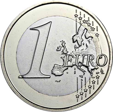 Frankreich-1-Euro-2010-Kursmünze-I