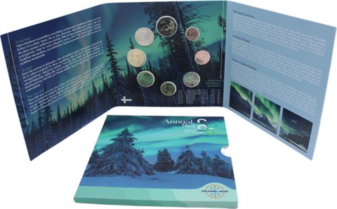 Finnland-3,88 Euro-2025-Stgl-KMS-Nordlichter-Folder I