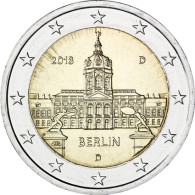 Deutschland 2 Euro 2018  Schloss Charlottenburg - Berlin Mzz. D 