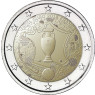 UEFA Fußball-Europameisterschaft 2 Euro Frankreich