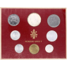 Vatikan-668 Lire-1967-Stgl-Kursmünzensatz-RS