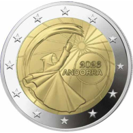 Andorra-2Euro-2023-Sommersonnenwende-RS