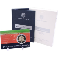 Andorra-2 Euro-2025-PP-Spiele Staaten-Etui