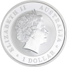 Australien-1 Dollar-2016-AGstgl-Koala Night-FD-Farbe-vergoldet-VS