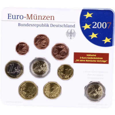 Deutschland-5,88 Euro-2007-Stgl-Kurs-MzzJ-RS