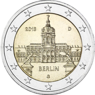 Deutschland-2Euro-2018bfr-Charlottenburg-Münzzeichen-G-RS
