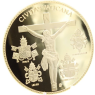 Vatikan-1xMedaille-2011-CUpp-Jahannes Paul II-Farbe Vergoldet-VS