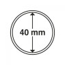 328440 - 10 Münzenkapseln  Innendurchmesser 40 mm 