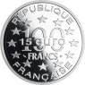 Frankreich-15 Euro 100 Francs-1997-AGpp-Saint-Nicolas-Helsinki-VS