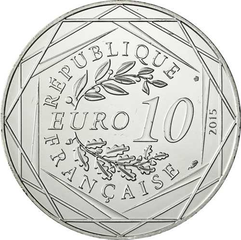 Frankreich 10 Euro 2015-Asterix-Motiv 9
