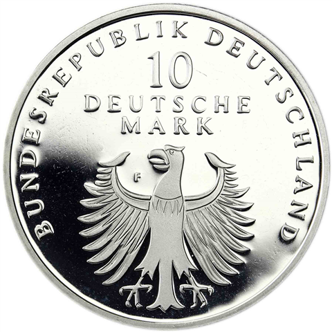 Deutschland 10 DM Silber 1998 PP 50 Jahre Deutsche Mark I
