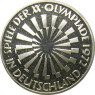 BRD 10 D-Mark 1972 Stgl. Spirale Deutschland 