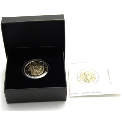 Finnland 2 EUro 2012 PP Helene SchjerfbeckEtui
