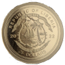 Liberia-20 Dollar-2022-AUpp-CharlesIII-VS