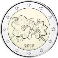 2 Euro Münze Moltebeere aus Finnland 2018
