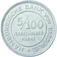 N 36 -  5/100 Verrechungsmarke Hamburger Bank 1923