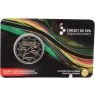 Belgien-2 euro-2025-Stgl-Rennstrecke-Coincard-Rot-RS