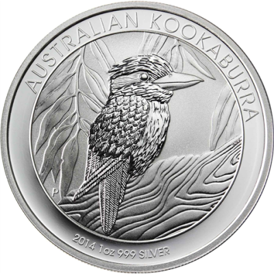 Australien 1 Dollar 2014 Stgl. Kookaburra I