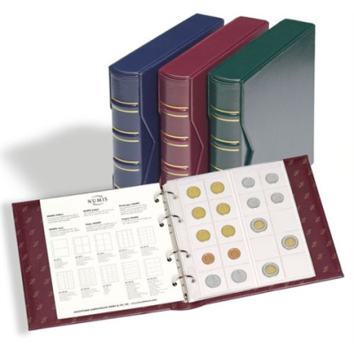 330847 - numis-ringbinder-im-classic-design-inkl-schutzkassette-gruen