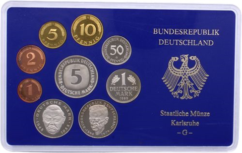 Deutschland-10,68 DM-1989-PP-Kurs-Blister-MzzG-RS