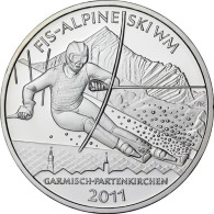 Gedenkmünze 10 Euro 2010 PP FIS Alpine Ski WM 