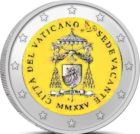 Vatikan-2Euro-2025-Sede-vacante-RS
