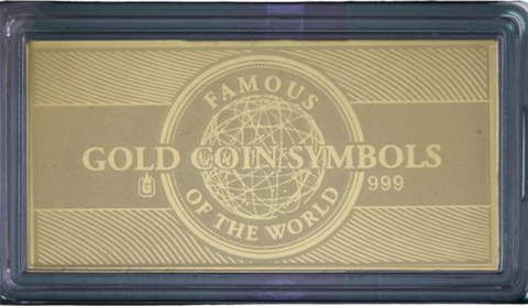 FamousGoldCoinSympols-6x1-200Oz-2022-PP-Etui I