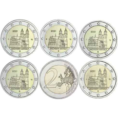 Deutschland-2-Euro-2021-Sachsen-Anhalt-Magdeburger-Dom-A-J-stgl-I