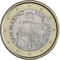 San Marino- 1 Euro-2026-bfr-Kursmünze-RS