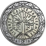 Frankreich-2-Euro-2019-Kursmünze-I