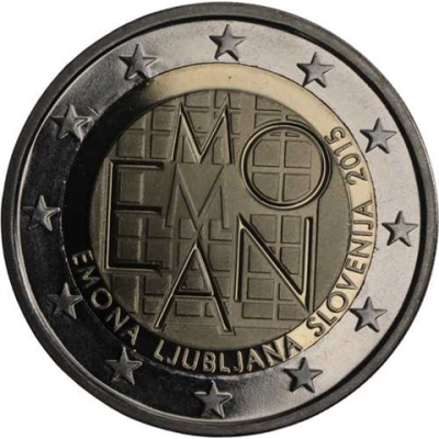 Slowenien-2 Euro-2015-PP-EMONA-RS