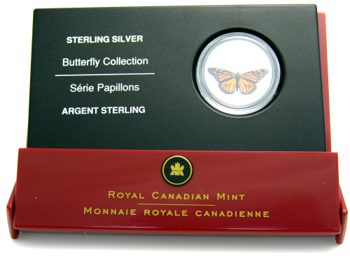 Kanada 50 Cent 2005 PP Monarchfalter-I