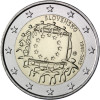 30 Jahre Europa Flagge 2015 2 Euro Münze