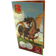 Österreich-10-Euro-2011-Silber-Hgh-Der-Lindwurm-in-Klagenfurt-Folder