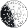 Frankreich-15 Euro 100 Francs-1997-AGpp-Enceinte Wenceslas-VS