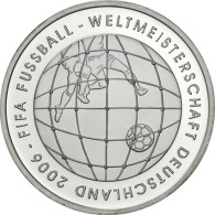 BRD 10 Euro 2005 PP 3. Ausgabe zur Fuball-WM 2006 Mzz. Historia Wahl 