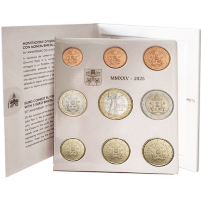 Vatikan-8,88Euro-2025-Stgl-KMS-Folder