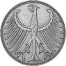 J.387 - 5 DM 1966 Mzz. J - Silberadler - Heiermann