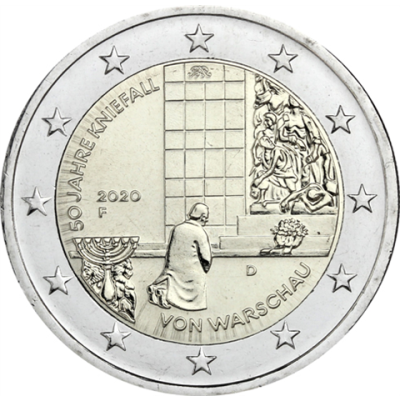 Deutschland-2-Euro-2020-Kniefall-von-Warschau-F-stgl